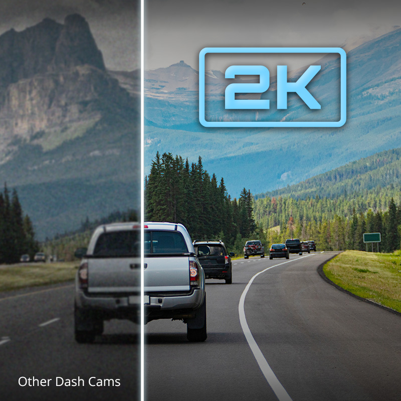 Momento M8 Pro 2K Dash Cam with Wi-Fi/GPS