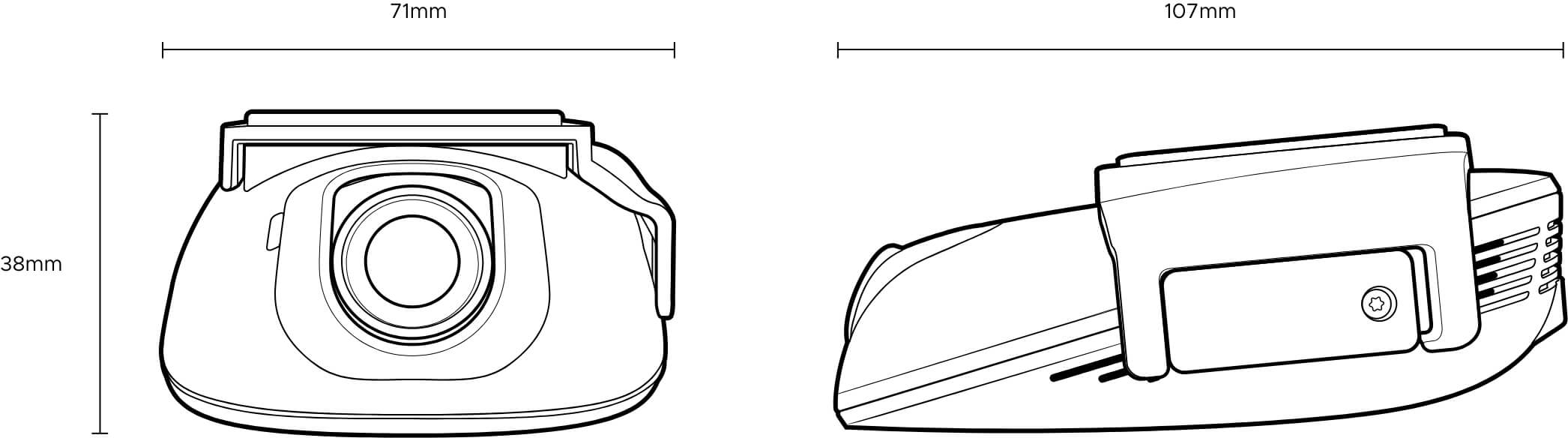 XC Dash Camera Specs