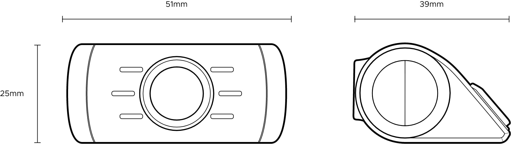 RC1 Rear Cam Specs