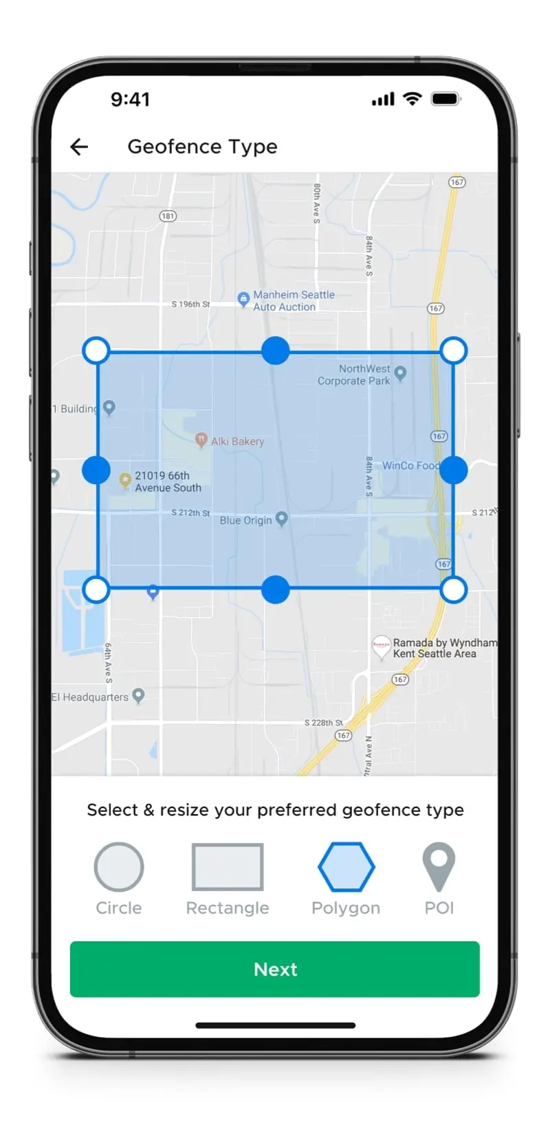 Geofences