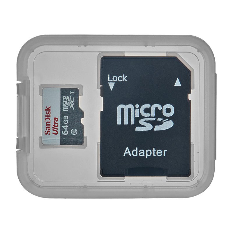 64GB Micro SD Card + SD Adapter