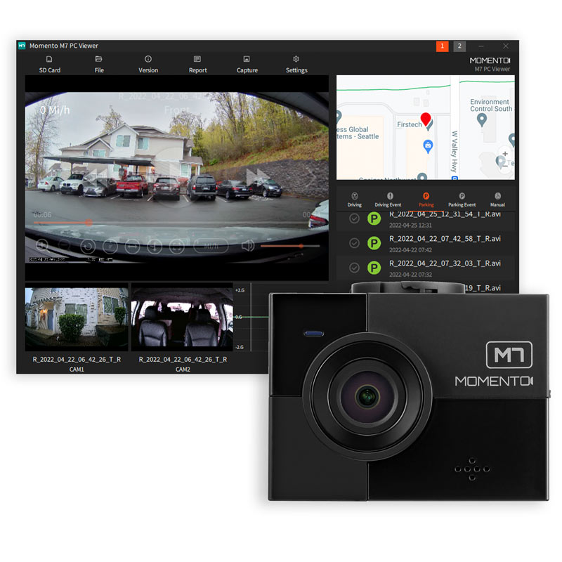 Momento M6 Dash Cam Viewer App