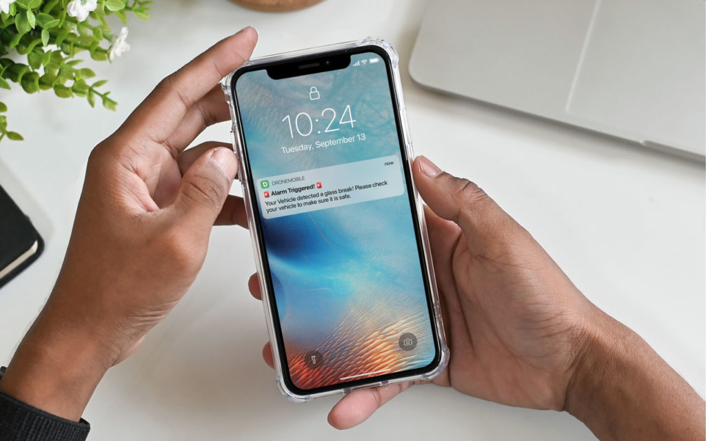 How this DroneMobile User Monitors His Vehicle