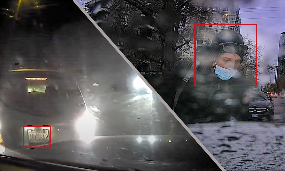 These Front & Rear Dash Cams Even Record Nighttime Video