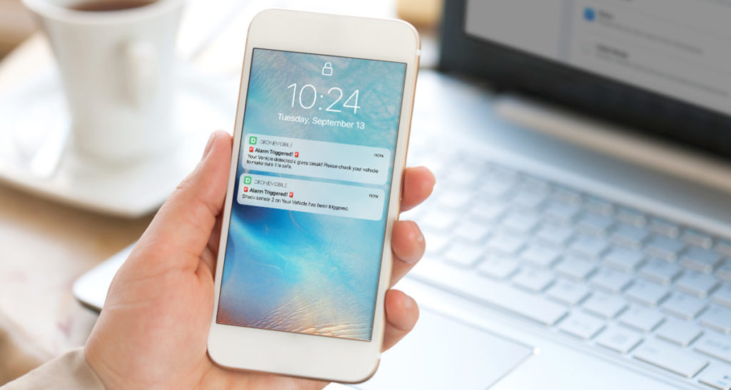 How to Set Up DroneMobile Alerts