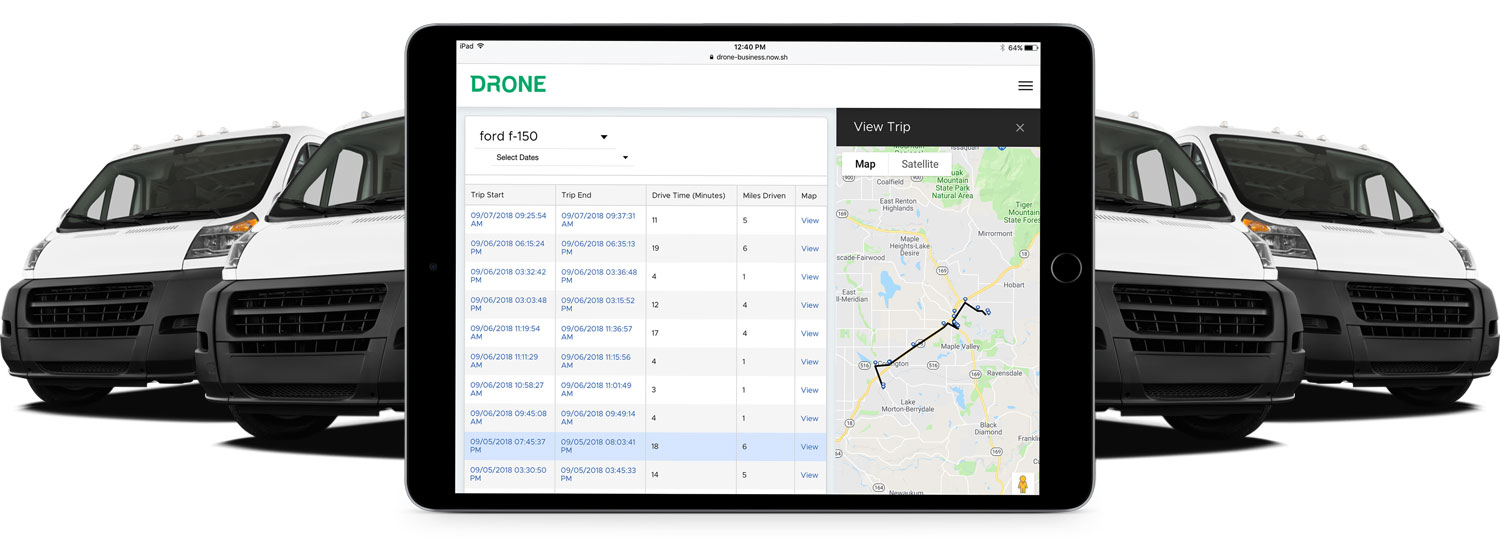 DroneMobile Fleet GPS Tracking